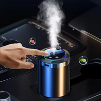 Diffuseur de parfum intelligent sans fil en métal durable, style moderne, pour voiture de luxe, vente en gros
