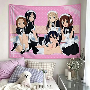 Affiches décoratives d'anime japonais, tapisseries murales sexy de filles <span class=keywords><strong>manga</strong></span> pour la décoration de chambre rétro - Product Image 3