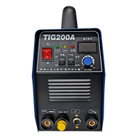 Máquina de Soldadura de Gas Argón Portátil Shanghao TIG200A, Nuevo Inversor DC Tig Motor de Alta Calidad para Acero Inoxidable y Carbono