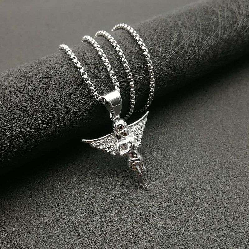 Silver single pendant