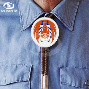 Người Đàn Ông Phong Cách Thời Trang Phương Tây Cổ Mặc Tùy Chỉnh Có Thể Điều Chỉnh Cao Bồi Bạc Bolo Quan Hệ Kim Loại Thủ Công Mỹ Nghệ - Product Image 2