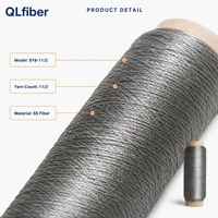 Fil à coudre en acier inoxydable pur pour couture conductrice, fil antistatique pour la couture en usine de vêtements