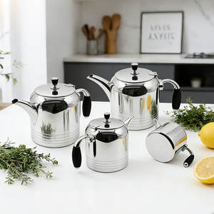 耐熱アラブティーアフタヌーンティーケトル高級ティーポットギフトセットステンレス製ティーメーカーコーヒーポット800ml/1L/1.5L/2L - Product Image 3