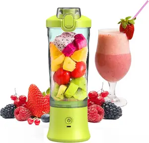 600ML Grande Capacité Mini Blender Électrique Rechargeable Étanche Main Blender Poudre Juicer Portable Blender