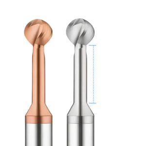Fresa de Arco HRC55 de 2 Filos para Biselado de Aluminio Recubierto y Aleaciones Duras - Product Image 4