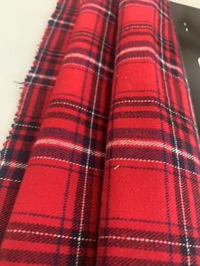 Bán buôn mềm mại thoải mái kẻ sọc vải cho 100% thống nhất sợi bông nhuộm vải flannel - Product Image 5