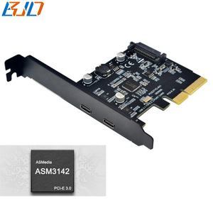 <span class=keywords><strong>2</strong></span> porte 10Gbps USB 3.<span class=keywords><strong>2</strong></span> tipo-C a PCI Express X4 PCI-e 4X scheda adattatore ASM3142 con alimentazione SATA 15pin - Product Image 5