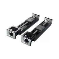 Module de table coulissante à double rail de haute précision, personnalisable, pour poste de travail CNC électrique, avec vis à billes et mouvement linéaire
