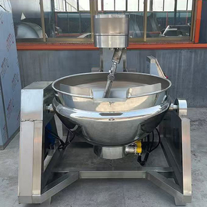 Pentola Industriale per Cottura Halwa con Agitatore Elettrico a Induzione, in Acciaio Inox 304, Fornello Automatico per <span class=keywords><strong>Delight</strong></span> Turco, per Panetterie - Product Image 5
