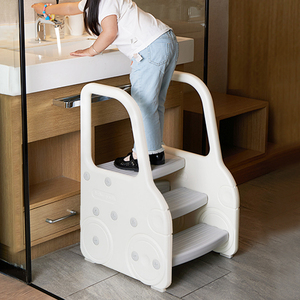 <span class=keywords><strong>Taburete</strong></span> Elevado Antideslizante para Niños, Escalón para Lavarse las Manos, <span class=keywords><strong>Taburete</strong></span> para Aprender a Ir al Baño - Product Image 1