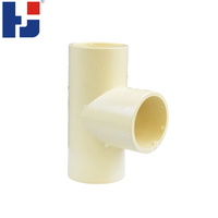 China Mejor precio ASTM D2846 Estándar CPVC Igual T para suministro de agua 1/2 ''-2'' Accesorios de tubería de plástico