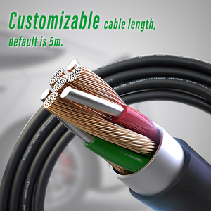 Câble <span class=keywords><strong>de</strong></span> charge pour voiture électrique <span class=keywords><strong>de</strong></span> type 2 22 kW, chargeur EV 16A 32A type 1 rapide type 2 1 phase 3 phases AC - Product Image 4