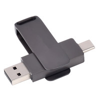 Unidad Flash USB Portátil de Metal de 128 GB, 256 GB, 512 GB, Tipo C, 1 TB
