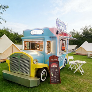 Fully Customized Mobile Food Trailer Professional Food Truck For Restaurant Style Catering Pizza <b>Pasta</b> Salad Food Service - Product Image 1