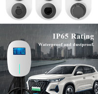 Estación de Carga para Vehículos Eléctricos Compatible con Red Inteligente de 22kW para Integración con Sistema Solar Fotovoltaico y Energía Verde para Wallbox y Accesorios para Automóviles