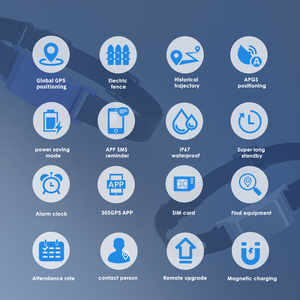 جهاز تتبع للحيوانات الأليفة مخصص للقطط بتقنية GSM <span class=keywords><strong>GPS</strong></span> LBS <span class=keywords><strong>GPRS</strong></span> 4G مقاوم للماء IP67 مصنوع من البلاستيك مع نظام تتبع لنظامي أندرويد/iOS - Product Image 6