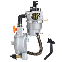 Carburateur à double carburant Gx160 Gx200 pour kit de conversion GPL Ng Carburateur à gaz Gx160 168 Gx200 170f 5.5HP 6.5HP Moteur à essence