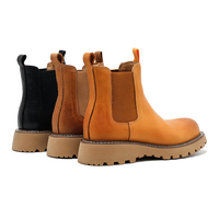 Bottes mi-mollet en cuir véritable pour femmes, à lacets élastiques - Bottes de cow-boy occidentales confortables et respirantes pour l'automne