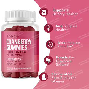 Gomitas de Arándano con Probióticos para Mujeres Adultas de la Mejor Calidad, 1 Billón de UFC, Lactobacillus para la Salud del Tracto Urinario, pH, Sin Gluten - Product Image 2