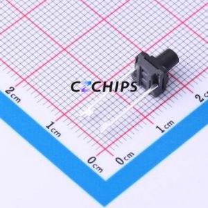 K2-1839DZ-H4SW-02 Tactile Switch Through hole Component (THT) Switch 2.5N Through Hole 6.2mm 6.2mm - Product Image 2