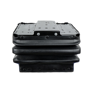 Nouveau siège KL noir pour chariot élévateur, tracteur, excavatrice, base à suspension mécanique avec garantie d'un an - Product Image 4