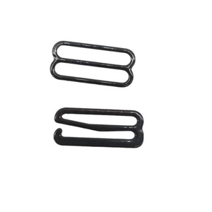 Ofrecemos hebillas en forma de ocho y nueve con revestimiento metálico, en stock, de 10 mm a 25 mm de diámetro, para sujetadores y ropa interior ajustables. - Product Image 4