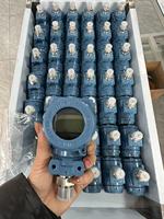 Explosion-proof High Temperature Single Flange Flat Film Lcd Liquid Crystal Display Led Digital Display Pressure Transmitter
