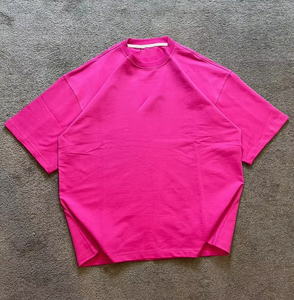 Y2K américain rétro Dtg impression motif conception ample t-shirt décontracté Harajuku haute rue hommes manches courtes - Product Image 1
