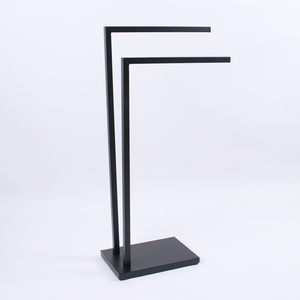 Đôi L hình dạng khăn chủ với hai cánh tay miễn phí đứng <span class=keywords><strong>Rack</strong></span> khăn - Product Image 6