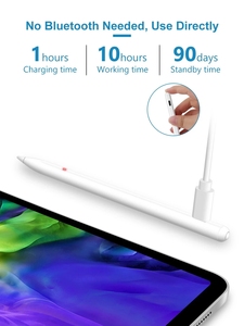 ปากกาสไตลัสสำหรับ Ipad,มาพร้อมกับ Palm Rejection ปากกาสำหรับ <span class=keywords><strong>Apple</strong></span> <span class=keywords><strong>Pencil</strong></span> 2 1 Ipad Pen Pro 11 12.9 <span class=keywords><strong>2021</strong></span> -2018 Mini 6 Air 4 7th 8th - Product Image 4