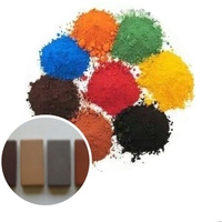 Poudre de revêtement de peinture jaune d'oxyde de fer standard national 313 pour les agents de rainurage