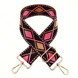 กระเป๋าคาดไหล่แบบปรับได้สายยาวห้าแฉกสีตัดกันใหม่ - Product Image 4