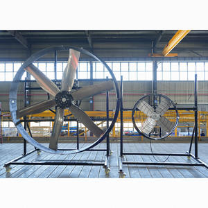 Ventilateur de hangar géant de 114 pouces pour bétail, avec un volume d'air de 300 000 m³/h, pour le refroidissement de l'élevage à haute densité - Product Image 5