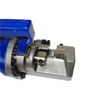 Yüksek güvenlik faktörü ile RC-25/6-25mm taşınabilir otomatik çelik çubuk inşaat demiri kesme makinesi endüstriyel sınıf elektrikli kesici