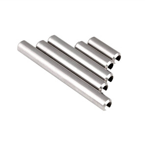 Goupilles cylindriques de précision en alliage d'acier inoxydable, filetées intérieures M2, longueur 15 mm, goupille à fourche, conception creuse - Product Image 3