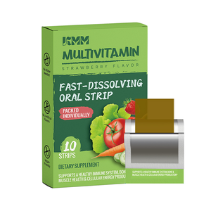 Película Oral de Disolución Rápida Multivitamínica, Apoyo Nutricional Diario, Marca Privada OEM ODM, Proveedor <span class=keywords><strong>Global</strong></span> - Product Image 1