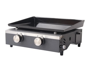 Surface de cuisson 46*37CM 2 Brûleurs Grill <span class=keywords><strong>Plancha</strong></span> Gaz - Product Image 5