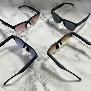 Lunettes intelligentes avec haut-parleurs intégrés, commande tactile, audio HD, réduction du bruit, longue autonomie de la batterie pour le bureau et l'extérieur - Product Image 4
