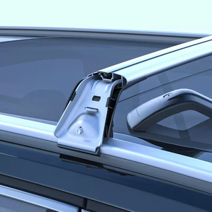 Barre de Toit de Camion en Aluminium <span class=keywords><strong>Antivol</strong></span> 180KG, Faible Bruit de Vent, Transversale pour Voyage en Extérieur, <span class=keywords><strong>Porte</strong></span>-Bagages avec Verrouillage Spécial par Courroie pour Voitures - Product Image 4