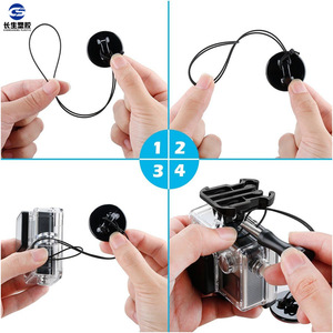 Accesorios para GoPro 12, Correa de Seguridad y Antipérdida para DJI con Adhesivo 3M, para Cámara de Acción, Material de PC - Product Image 5