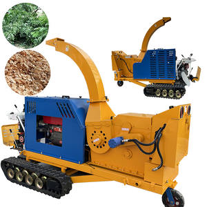 เครื่องย่อยกิ่งไม้ดีเซล/ไฟฟ้า ซงไป๋ พร้อมระบบติดตามระยะไกล รับประกัน 1 ปีสำหรับเครื่องยนต์/เกียร์/ลูกปืน - Product Image 1