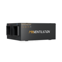 Unité de ventilation HVAC à double flux en acier inoxydable 4000m³/h, économie d'énergie, purification de l'air frais PM2.5, pour hôpitaux, gymnases, extérieur