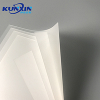Vente chaude 0.2mm 0.4mmm Led Diffuseur Bande Lumineuse Flexible PC En Plastique Led Panneau Lumineux Carré En Polycarbonate Diffuseur Film