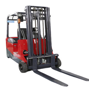 Mini Montacargas Eléctrico de Tres Ruedas Jing Xin Long, Capacidad de <span class=keywords><strong>1</strong></span> a 2 Toneladas, Apilador Hidráulico - Product Image 2