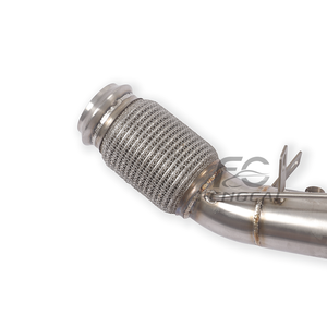 Factory Custom Sport Downpipe for BMW 4 Series 425i 430i G22 G23 G26 B48 2.0T Stainless Steel Exhaust Pipes Header - Product Image 5