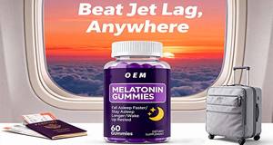 Gomitas de Melatonina de Marca Privada OEM, GABA Natural, L-Teanina, Suplemento Vegano para el Sueño, la Belleza, la Memoria y el Sistema Inmunológico - Product Image 6