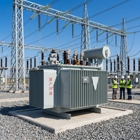 Équipement électrique Transformateur de distribution triphasé à trois enroulements immergé dans l'huile 11kV 380V/400V 50Hz Haute efficacité S13/S15