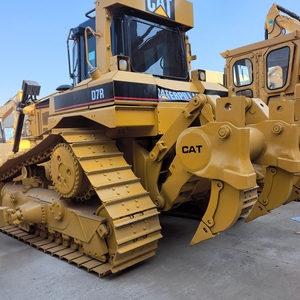 รถดันดิน CAT D7R มือสอง น้ำหนักใช้งาน 20.3 ตัน เครื่องยนต์ C12 หกสูบ พร้อมริปเปอร์ สำหรับงานวิศวกรรมเทศบาล - Product Image 2