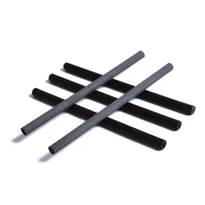 Hot Sale 3mm White Black Fiber Reed Sticks Glue Free Reed Rattan Diffuser Sticks Fragrance Fiber Stick