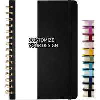 Fabricants de carnets à spirales personnalisés avec logo Carnet à spirales personnalisé Taille et épaisseur personnalisées Carnet à spirales avec stylo